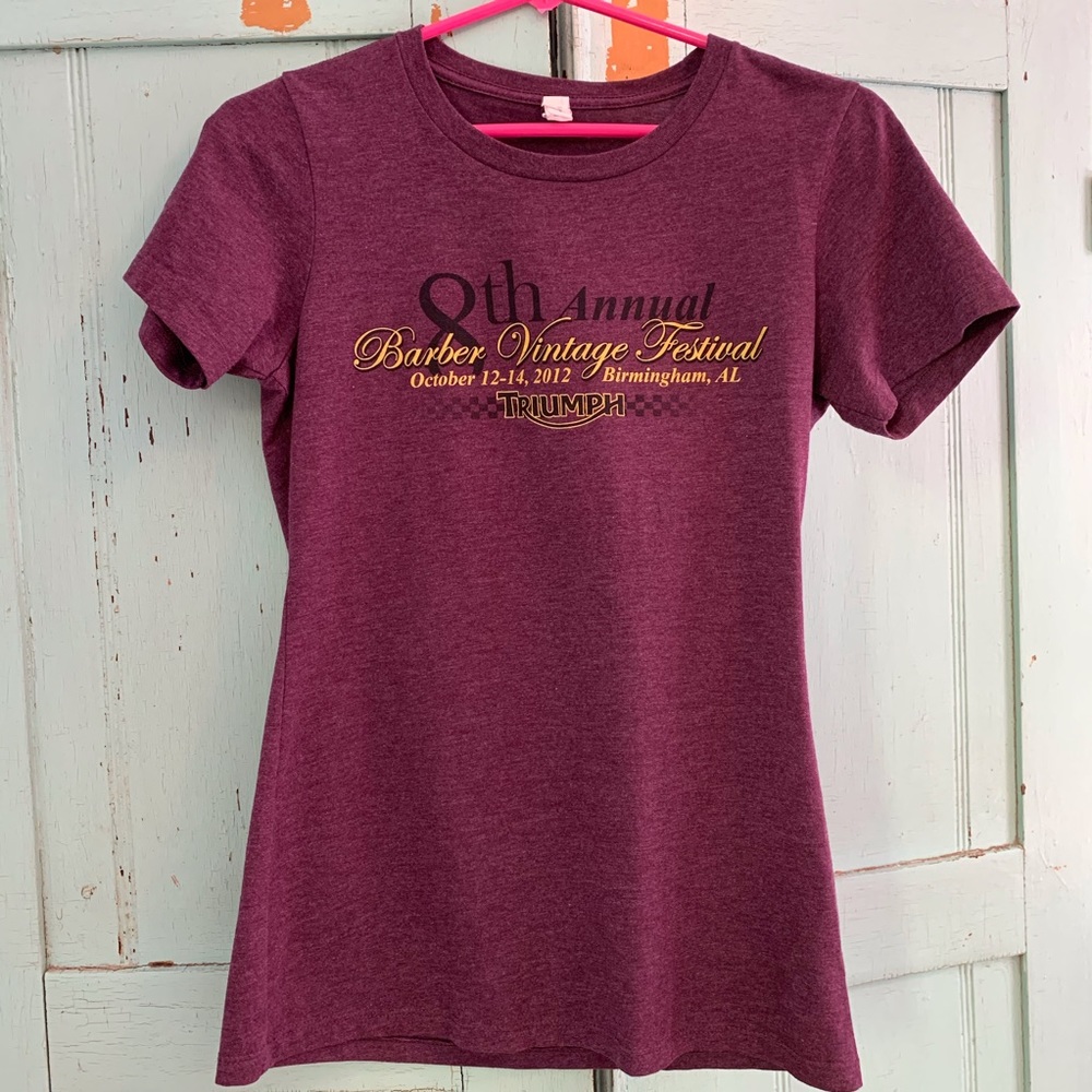 Barber Vintage Motorcycle Race T-Shirt